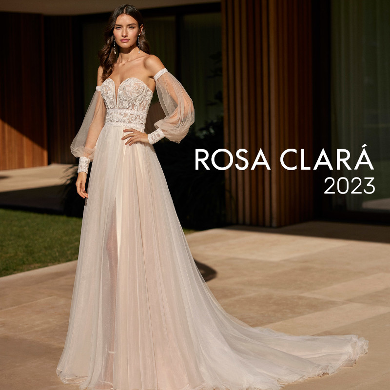 Rosa Clará 2023 esküvői ruha kollekció