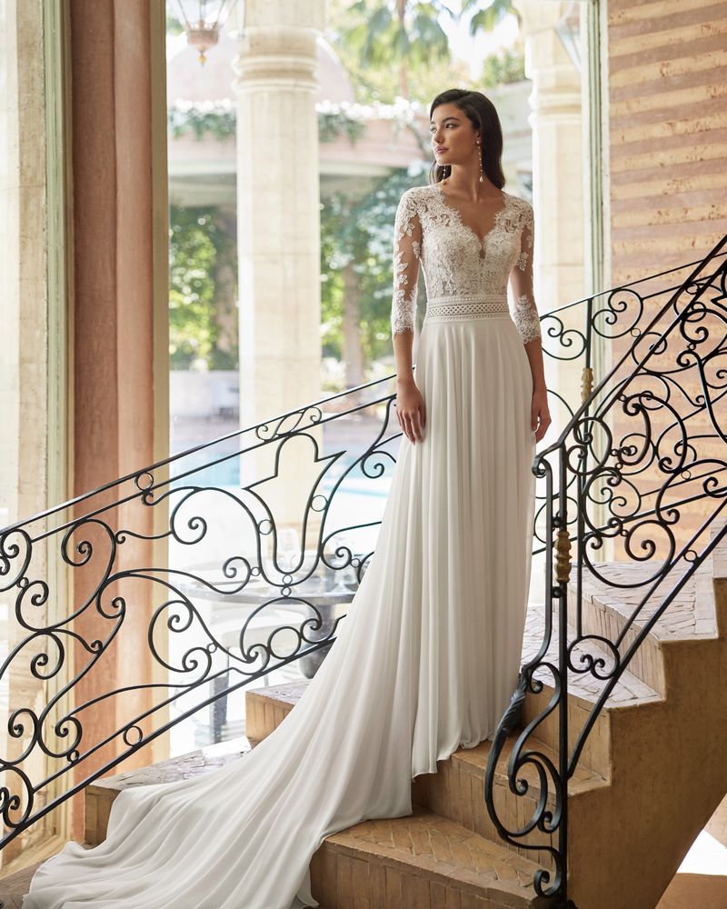 Rosa Clará 2023-as menyasszonyi ruha, esküvői ruha vásárlás, bérlés: Amber menyasszonyi ruha