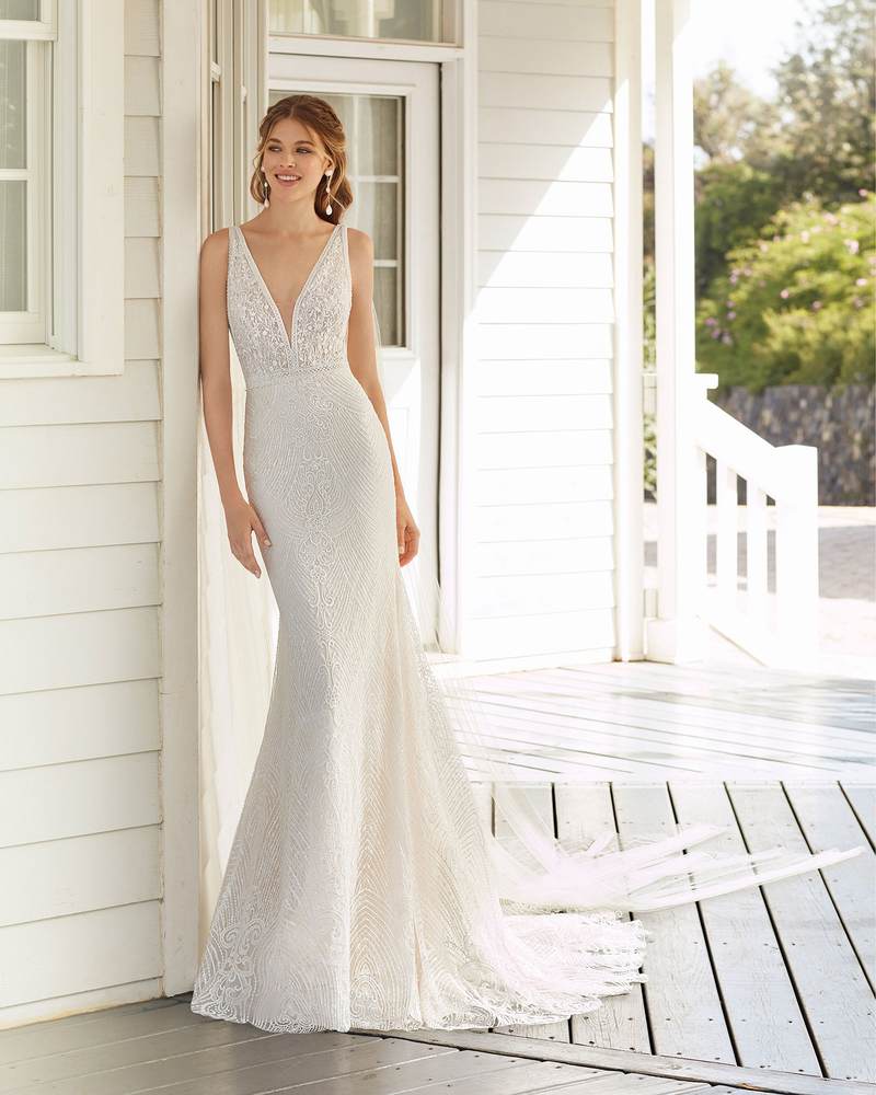 Rosa Clará 2023-as menyasszonyi ruha, esküvői ruha vásárlás, bérlés: Cher menyasszonyi ruha