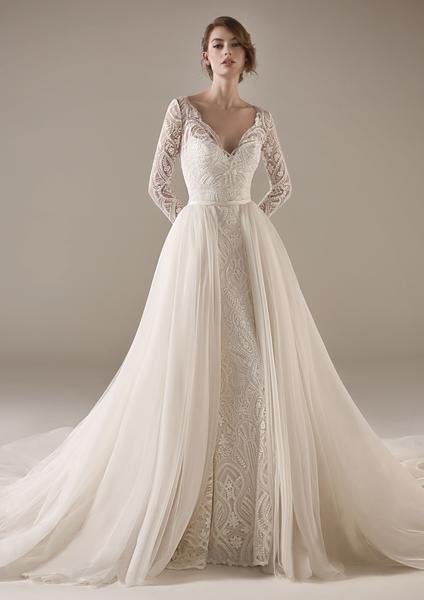 Pronovias Privée 2021-es menyasszonyi ruha kollekció vásárlás, bérlés: Danica menyasszonyi ruha