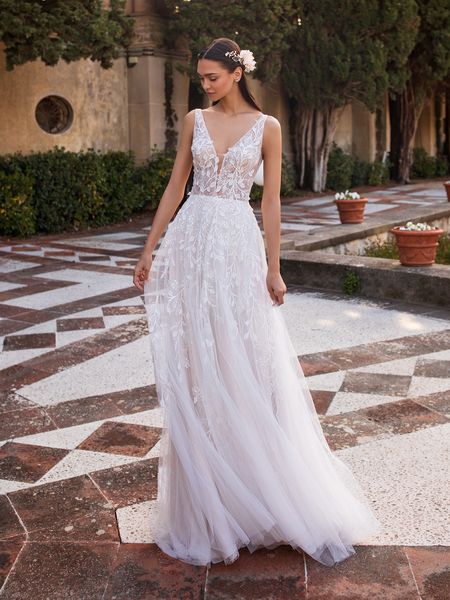 Pronovias JOY 2023-as menyasszonyi ruha, esküvői ruha vásárlás, bérlés: Elara menyasszonyi ruha