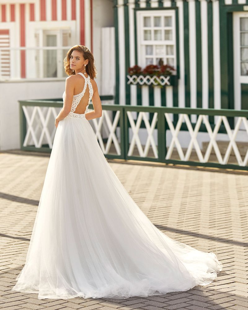 Rosa Clará 2021-es menyasszonyi ruha kollekció vásárlás, bérlés: Hanna eskövői ruha