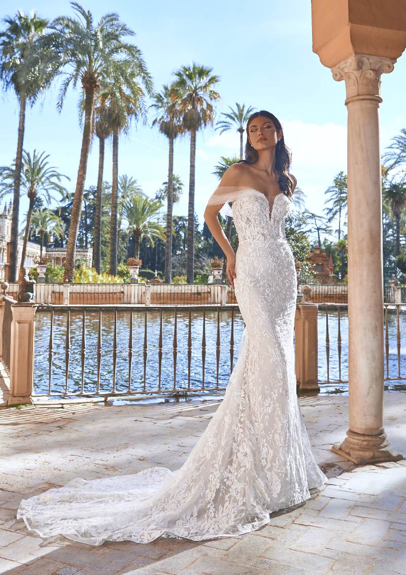 Pronovias Privée 2021-es menyasszonyi ruha kollekció vásárlás, bérlés: Havasu eskövői ruha