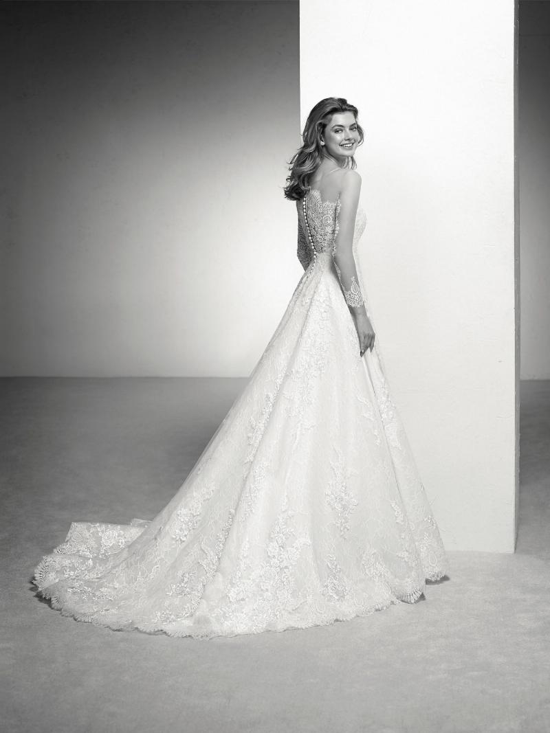 Pronovias Privée 2023-es menyasszonyi ruha kollekció vásárlás, bérlés: Indiana eskövői ruha