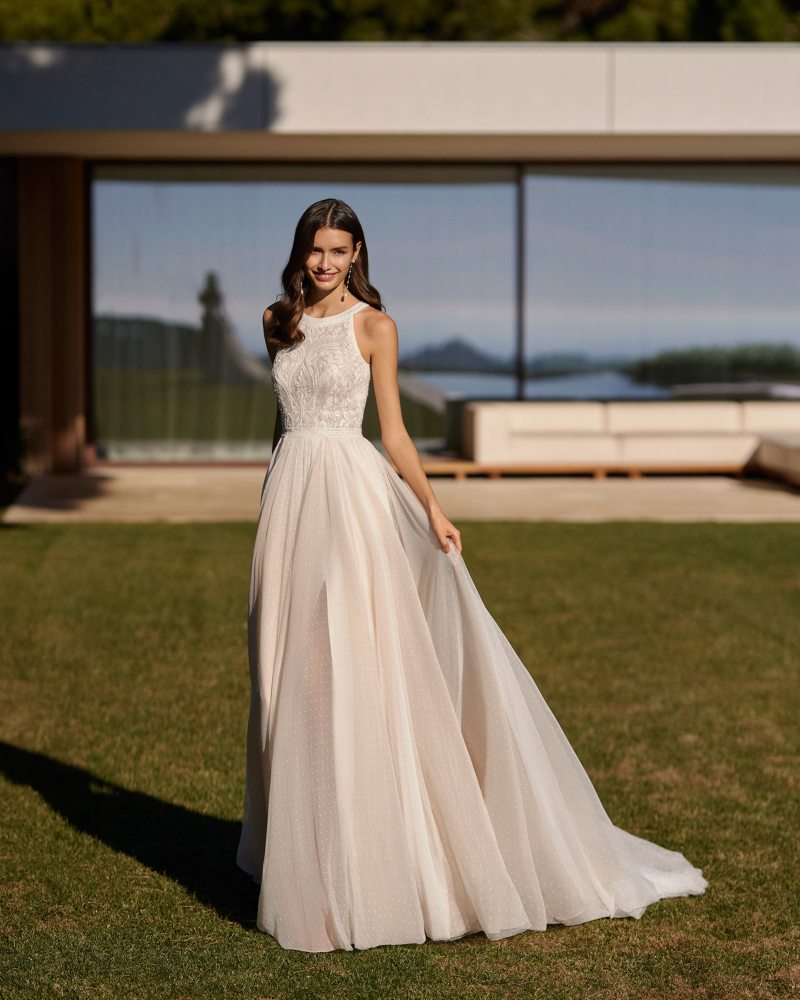 Rosa Clará 2023-as menyasszonyi ruha, esküvői ruha vásárlás, bérlés: Ingmar menyasszonyi ruha