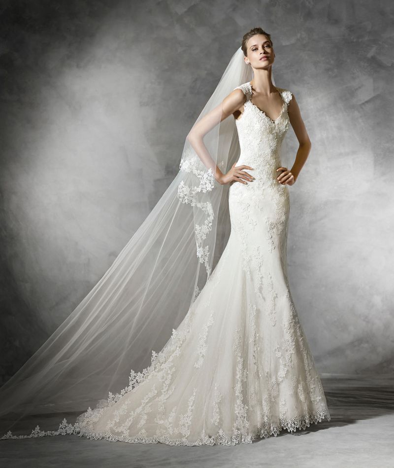 Kifutó Esküvői Ruha Modellek: Laren menyasszonyi ruha