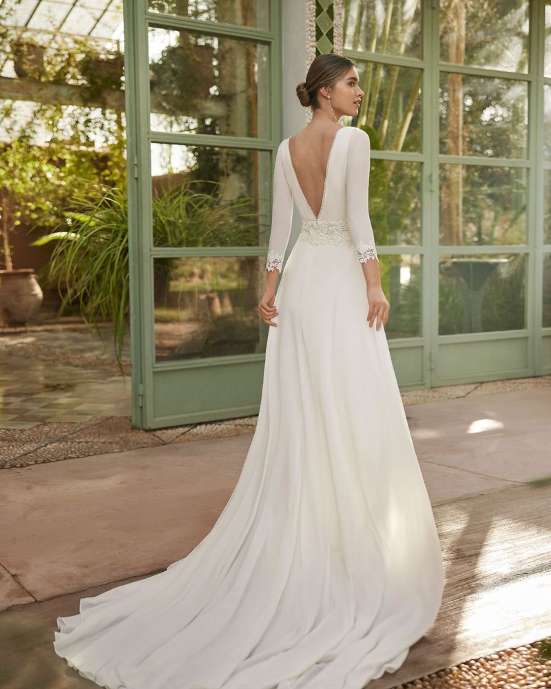 Rosa Clará 2023-as menyasszonyi ruha, esküvői ruha vásárlás, bérlés: Lena eskövői ruha