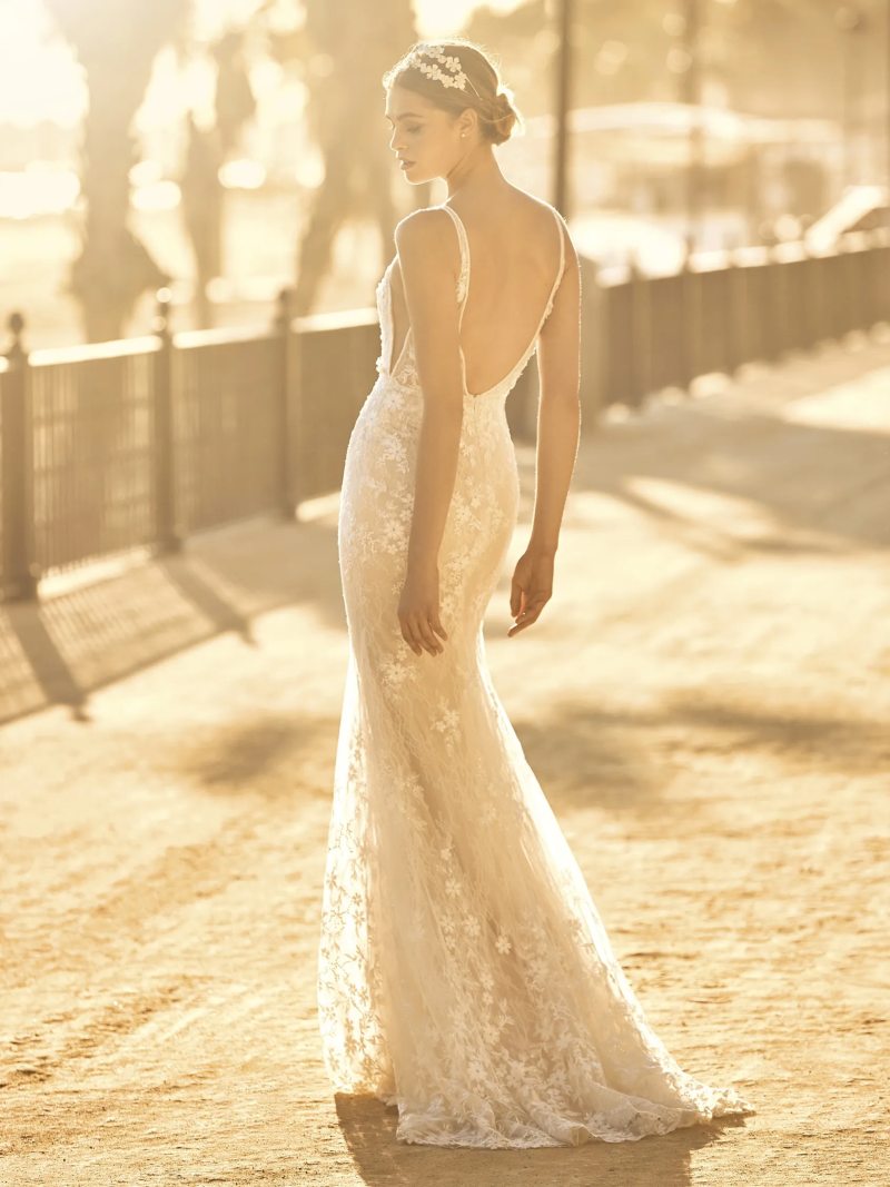 Pronovias JOY 2023-as menyasszonyi ruha, esküvői ruha vásárlás, bérlés: Marli eskövői ruha