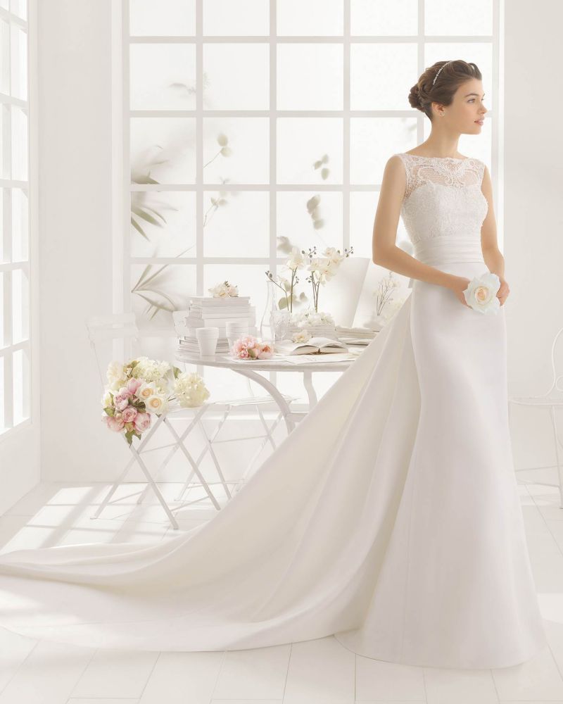 Rosa Clará 2023-as menyasszonyi ruha, esküvői ruha vásárlás, bérlés: Memory menyasszonyi ruha