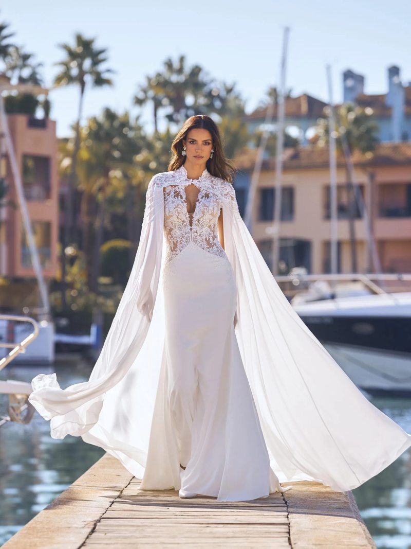 Pronovias JOY 2023-as menyasszonyi ruha, esküvői ruha vásárlás, bérlés: Merry menyasszonyi ruha