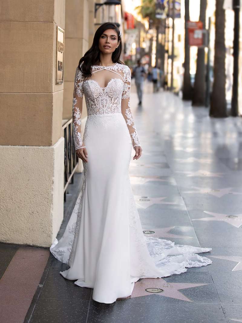 Esküvői ruha bérlés, vásárlás – Pronovias 2021-es kollekció: Monroe menyasszonyi ruha