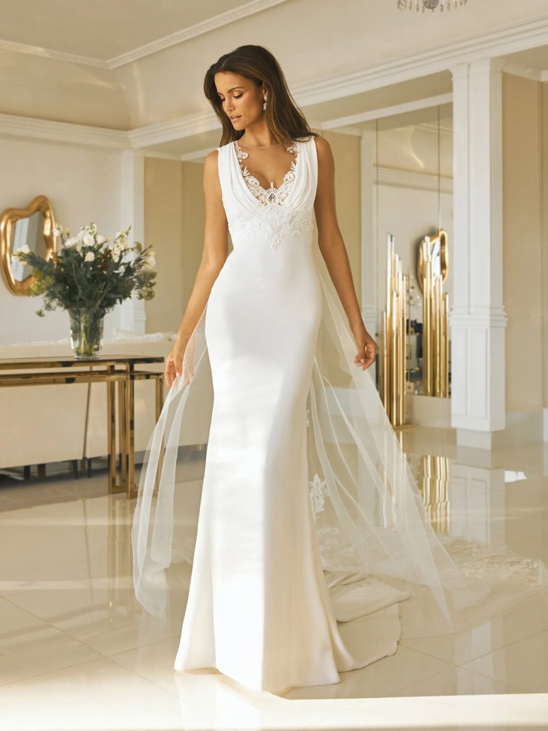 Pronovias JOY 2023-as menyasszonyi ruha, esküvői ruha vásárlás, bérlés: Nikita menyasszonyi ruha