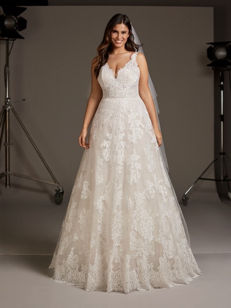 Plus Size menyasszonyi, esküvői ruhák: Orion Es menyasszonyi ruha