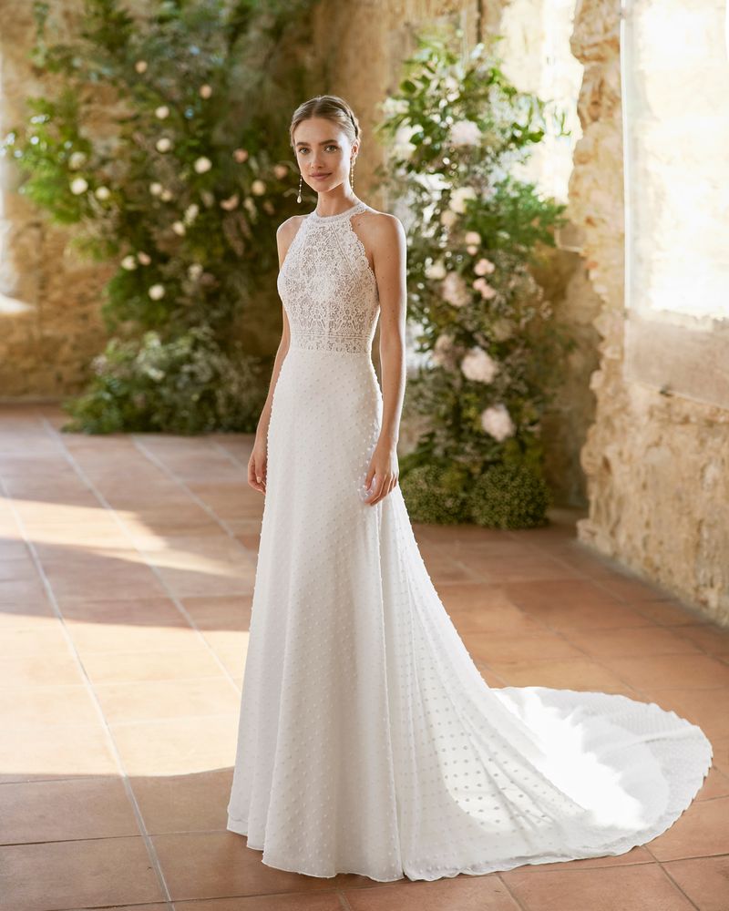 Rosa Clará 2023-as menyasszonyi ruha, esküvői ruha vásárlás, bérlés: Rasine menyasszonyi ruha