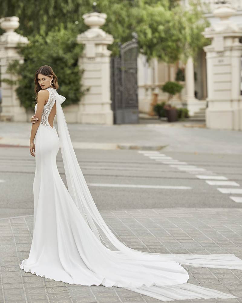 Rosa Clará 2021-es menyasszonyi ruha kollekció vásárlás, bérlés: Tamesis eskövői ruha