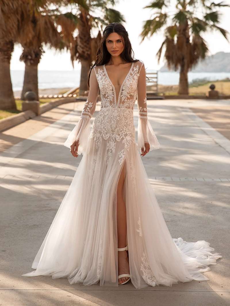Pronovias JOY 2023-as menyasszonyi ruha, esküvői ruha vásárlás, bérlés: Tyson menyasszonyi ruha